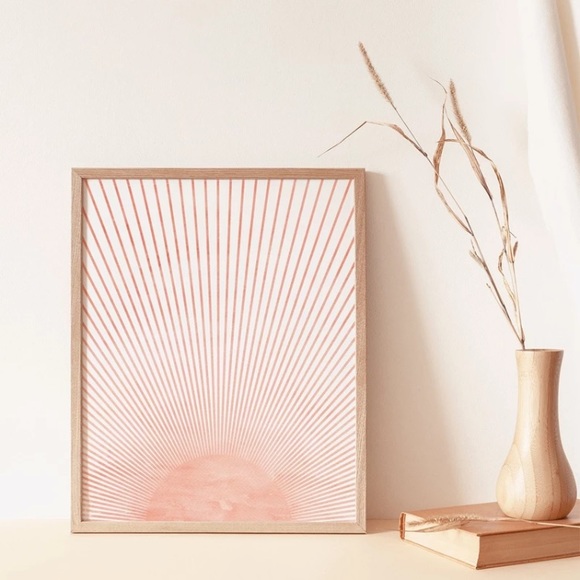 Anthropologie Wall Decor Anthropologie Midcentury Art Canvas Print